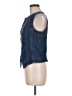 Talbots 100% Tencel Blue Denim Vest Size M - photo 5