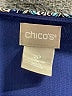 Chico's Paisley Blue Casual Dress Size L - photo 7