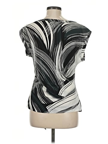 New York & Company Short Sleeve Blouse (view 2)
