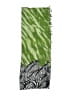 Sun N Sand Animal Print Green Scarf One size - photo 2