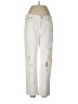 Gap 100% Cotton Hearts Ivory Jeans Size 30 waist - photo 1
