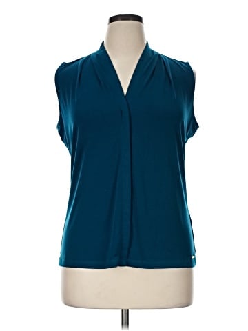 Calvin Klein Sleeveless Blouse (view 1)