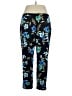 Susan Graver Floral Blue Casual Pants Size 1X (petite) - photo 2