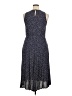 Karin Stevens 100% Rayon Polka Dots Blue Casual Dress Size 14 Petite - photo 2