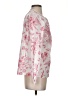 Talbots 100% Cotton Floral Pink Long Sleeve Blouse Size XS - photo 4