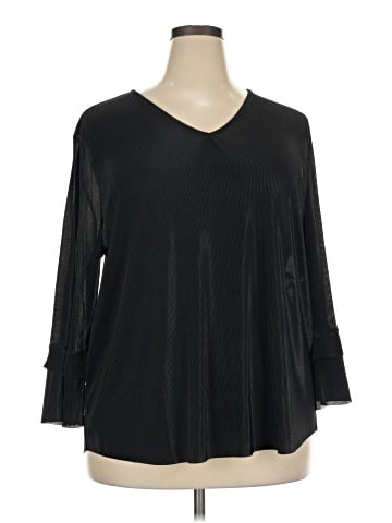Chico's 3/4 Sleeve T-Shirt (view 1)