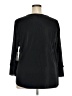 Chico's 100% Polyester Black 3/4 Sleeve T-Shirt Size XXL (4) - photo 2