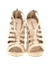 Shoedazzle Animal Print Ivory Sandals Size 8 1/2 - photo 2