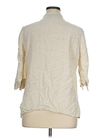Mercer & Madison 3/4 Sleeve Button-Down Shirt (view 2)