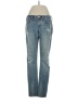 Gap Hearts Blue Jeans Size 26 waist - photo 1