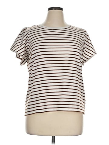 ELOQUII Short Sleeve T-Shirt (view 1)
