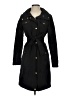 Ellen Tracy Black Trenchcoat Size XS - photo 1