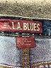 L.A. Blues Blue Denim Shorts Size 6 - photo 3