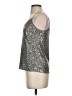 Generation Love 100% Polyester Silver Sleeveless Top Size S - photo 5