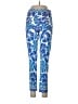 J. McLaughlin Print Blue Active Pants Size 10 - photo 1