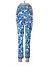 J. McLaughlin Print Blue Active Pants Size 10 - photo 2