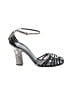 Casadei Stars Silver Sandals Size 8 - photo 1