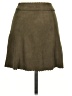 Soprano Solid Brown Casual Skirt Size S - photo 2