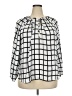 Jaclyn Smith 100% Polyester Silver 3/4 Sleeve Blouse Size XXL - photo 1