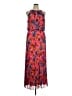 Xscape 100% Polyester Print Pink Casual Dress Size 14 - photo 1