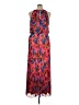 Xscape 100% Polyester Print Pink Casual Dress Size 14 - photo 2