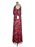 Xscape 100% Polyester Print Pink Casual Dress Size 14 - photo 5