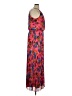 Xscape 100% Polyester Print Pink Casual Dress Size 14 - photo 4