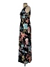En Focus Studio Floral Black Casual Dress Size 4 - photo 5