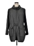 J.Jill 100% Polyester Gray Raincoat Size XL Petite - photo 1