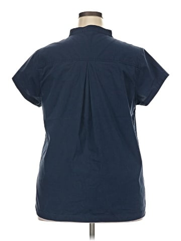 Universal Standard Short Sleeve Blouse (view 2)