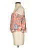 Buddy Love 100% Polyester Orange Sleeveless Blouse Size XS - photo 5