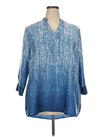 Soft Surroundings 3/4 Sleeve Blouse (view 1)
