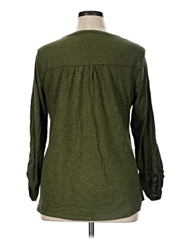 Style&Co Long Sleeve Blouse (view 2)