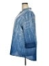 Soft Surroundings 100% Polyester Blue 3/4 Sleeve Blouse Size XXL (estimated) - photo 5