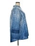 Soft Surroundings 100% Polyester Blue 3/4 Sleeve Blouse Size XXL (estimated) - photo 4