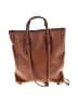 Fossil 100% Leather Brown Tan Backpack One size - photo 2