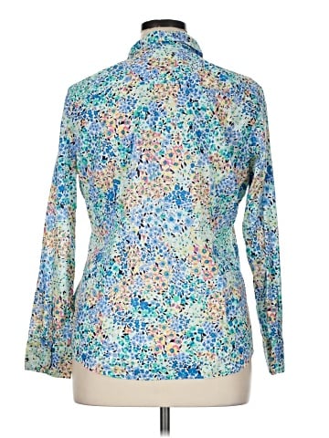 J.Crew Factory Store Long Sleeve Button-Down Shirt (view 2)