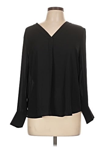 Ann Taylor Long Sleeve Blouse (view 1)
