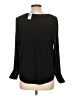 Ann Taylor Black Long Sleeve Blouse Size Lg Petite - photo 2