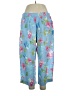 Susan Graver 100% Cotton Tropical Blue Casual Pants Size 1X (petite) - photo 1