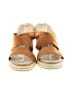 J.Crew Factory Store Tan Wedges Size 7 1/2 - photo 2