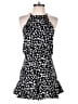 She + Sky 100% Polyester Polka Dots Black Romper Size L - photo 1