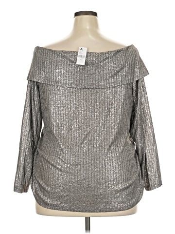 Lane Bryant 3/4 Sleeve Blouse (view 2)