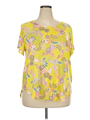 Philosophy Republic Clothing Short Sleeve Blouse (view 1)