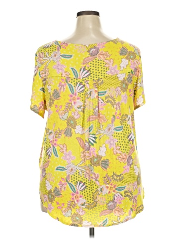 Philosophy Republic Clothing Short Sleeve Blouse (view 2)