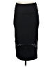 Bebe Solid Black Casual Skirt Size S - photo 1