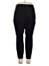 Lane Bryant Solid Black Active Pants Size 18 - photo 1