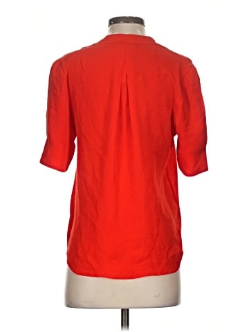 Joie Short Sleeve Silk Top (view 2)