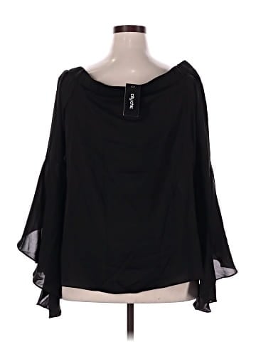 City Chic Long Sleeve Blouse (view 2)