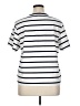 Athleta Stripes White Short Sleeve T-Shirt Size XL (tall) - photo 2
